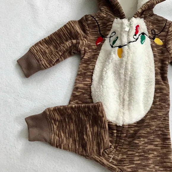 Just One You by Carter's NWT Moose Bodysuit Babies Various - Picture 5 of 9